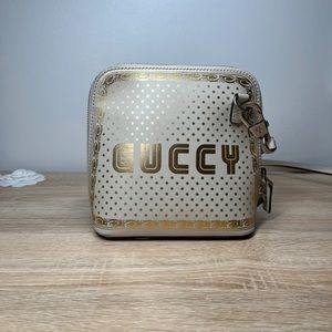 Gucci gold/white Moon Stellar Crossbody